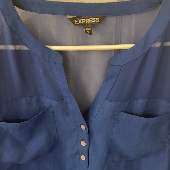 Pretty blue blouse - Picture 3 of 5